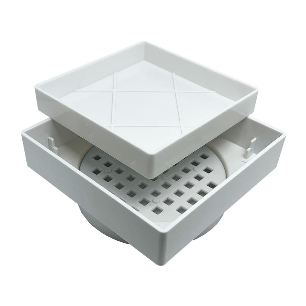Ralo 10x10 Oculto Seca Piso/porcelanato Inteligente Cores
