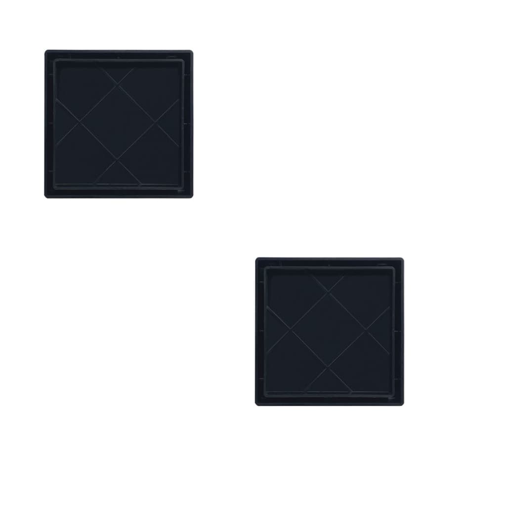 Kit 2 Ralo 10x10 Oculto Seca Piso/porcelanato Preto