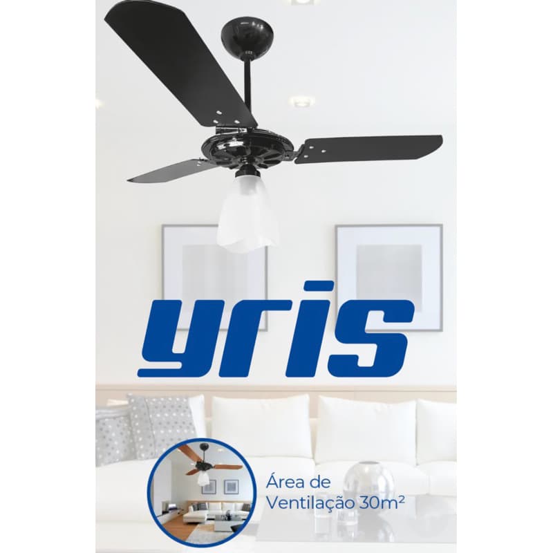 Ventilador de teto Ventex Yris 3 pás 127V
