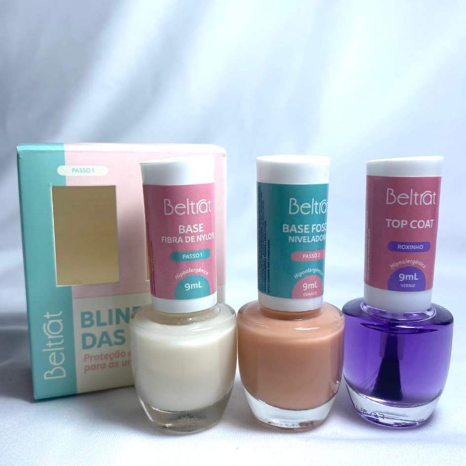 Beltrat Kit Blindagem das unhas+Top Coat