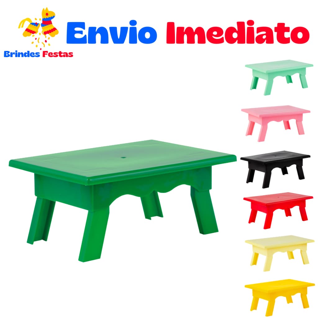 Mesinha Decorativa - Várias Cores - Festa Decoração Novo