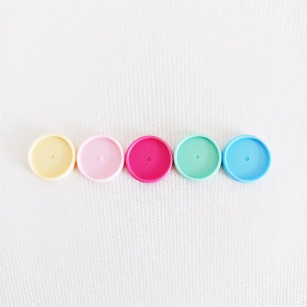 Kit com 11 discos para caderno inteligente tamanho 31mm G candy color