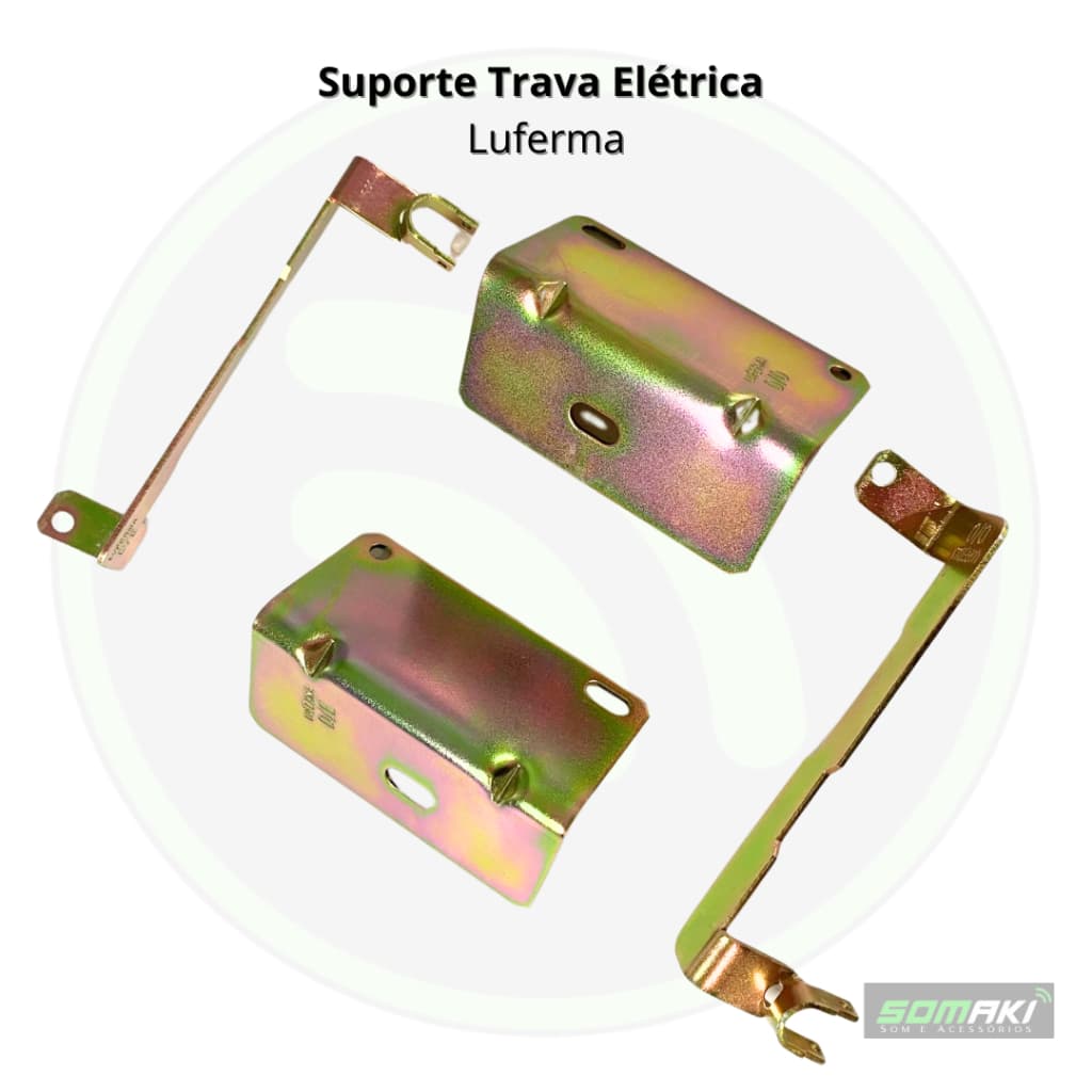 Suporte Para Trava Eletrica Palio 2004 2005 2006 2007 2 Portas Luferma
