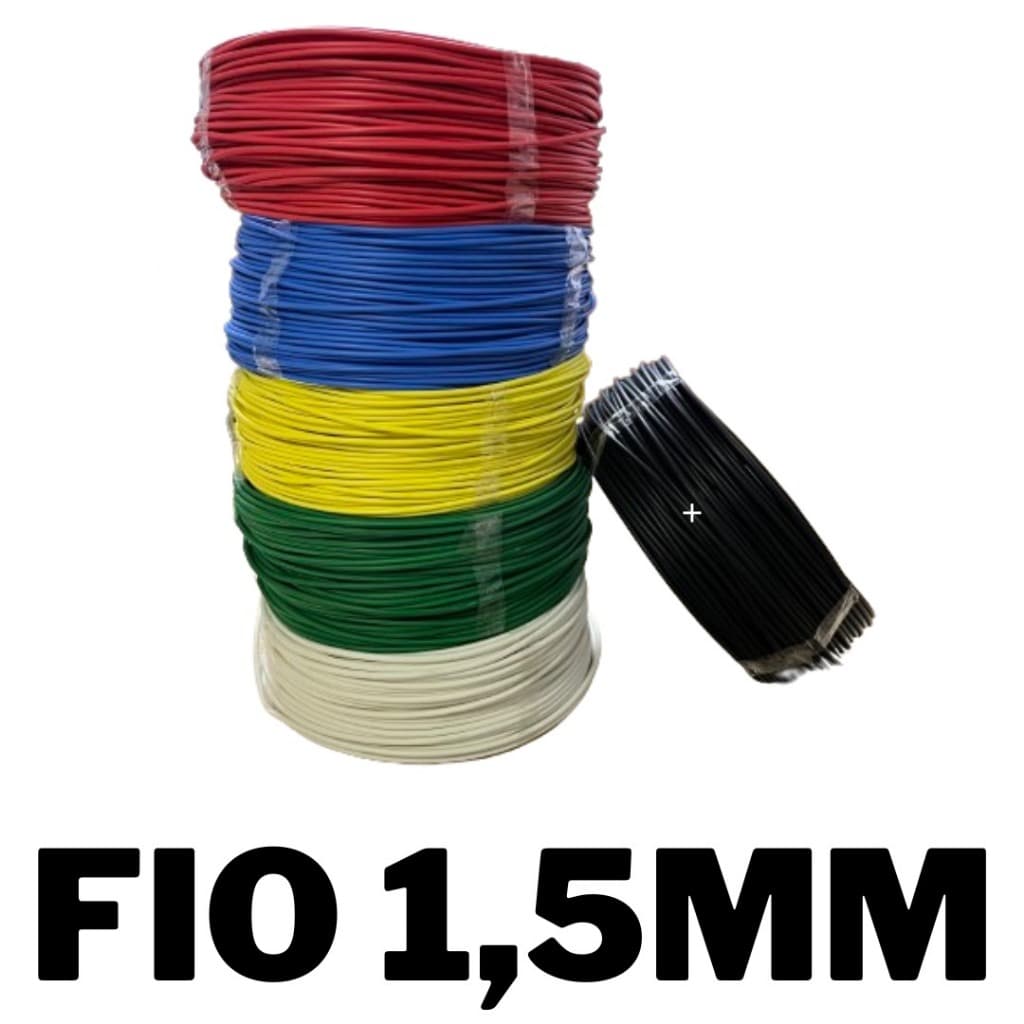 ROLO DE FIO 1.5MM 100 METROS
