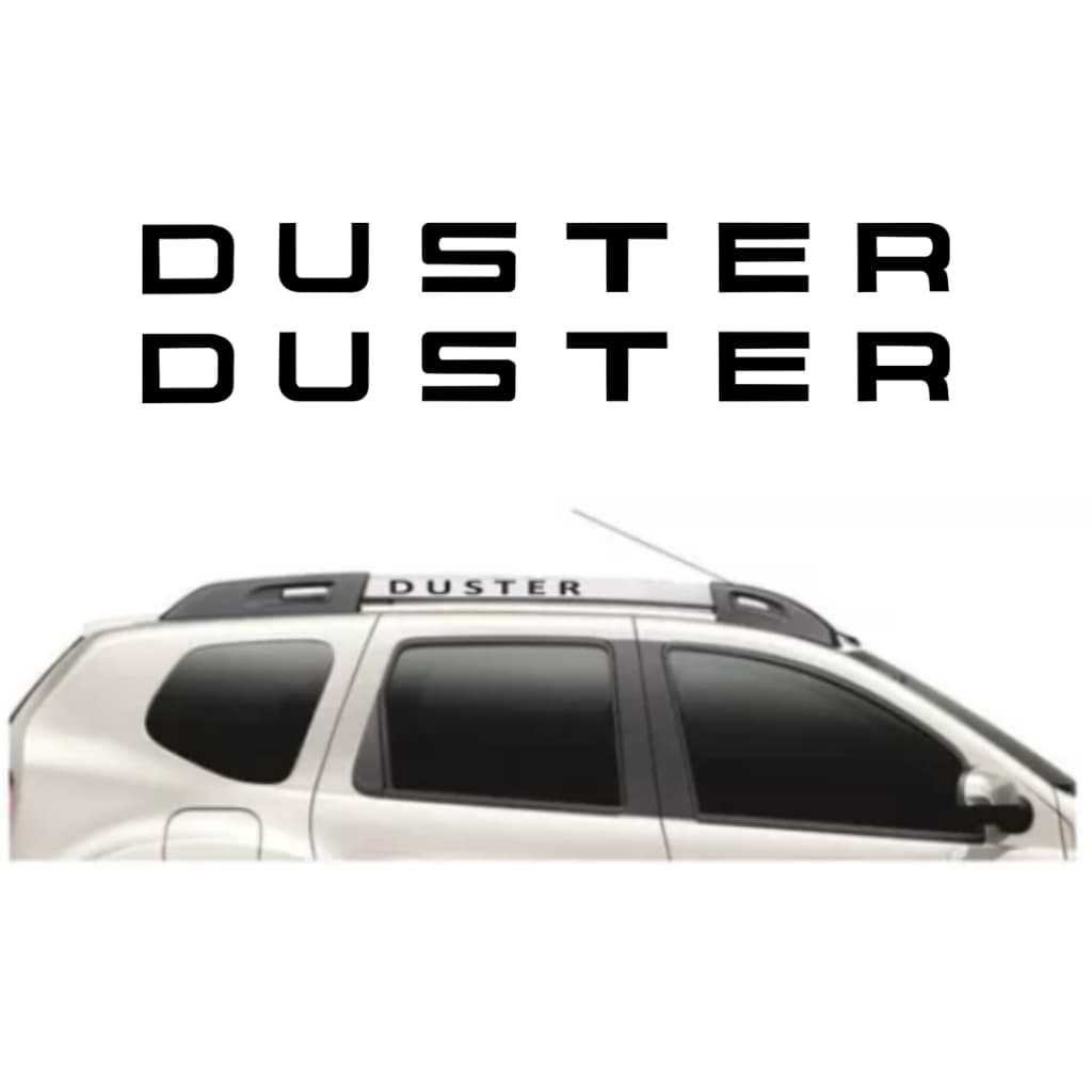 Adesivos Renault Duster Bagageiro Rack Teto