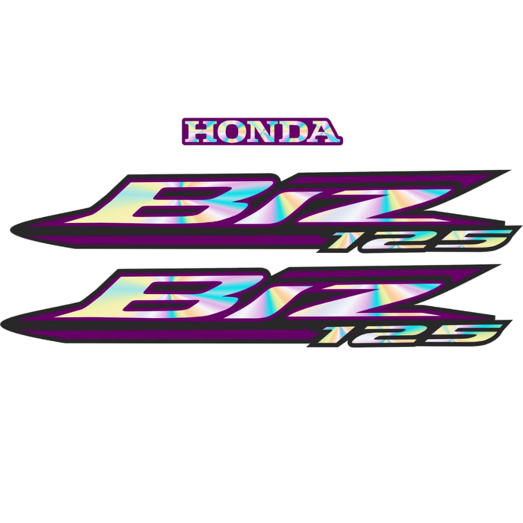 Kit Adesivo Biz 125 - Holográfico Lançamento Honda Moto