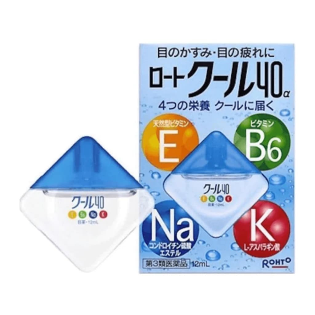 Colírio Rohto Alpha Vitamin Japonês