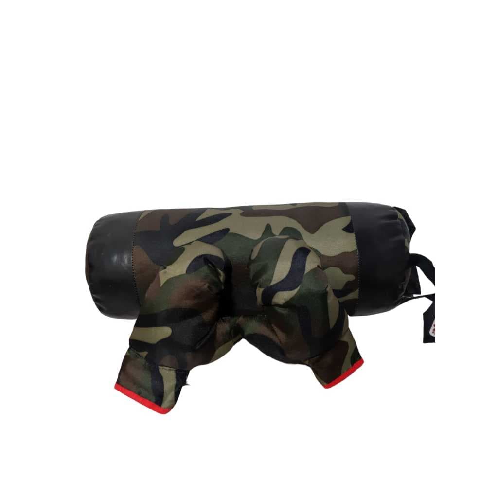 Kit Saco D129,99e Boxe Pancada Infantil Com 2 Luvas Crianças Esporte