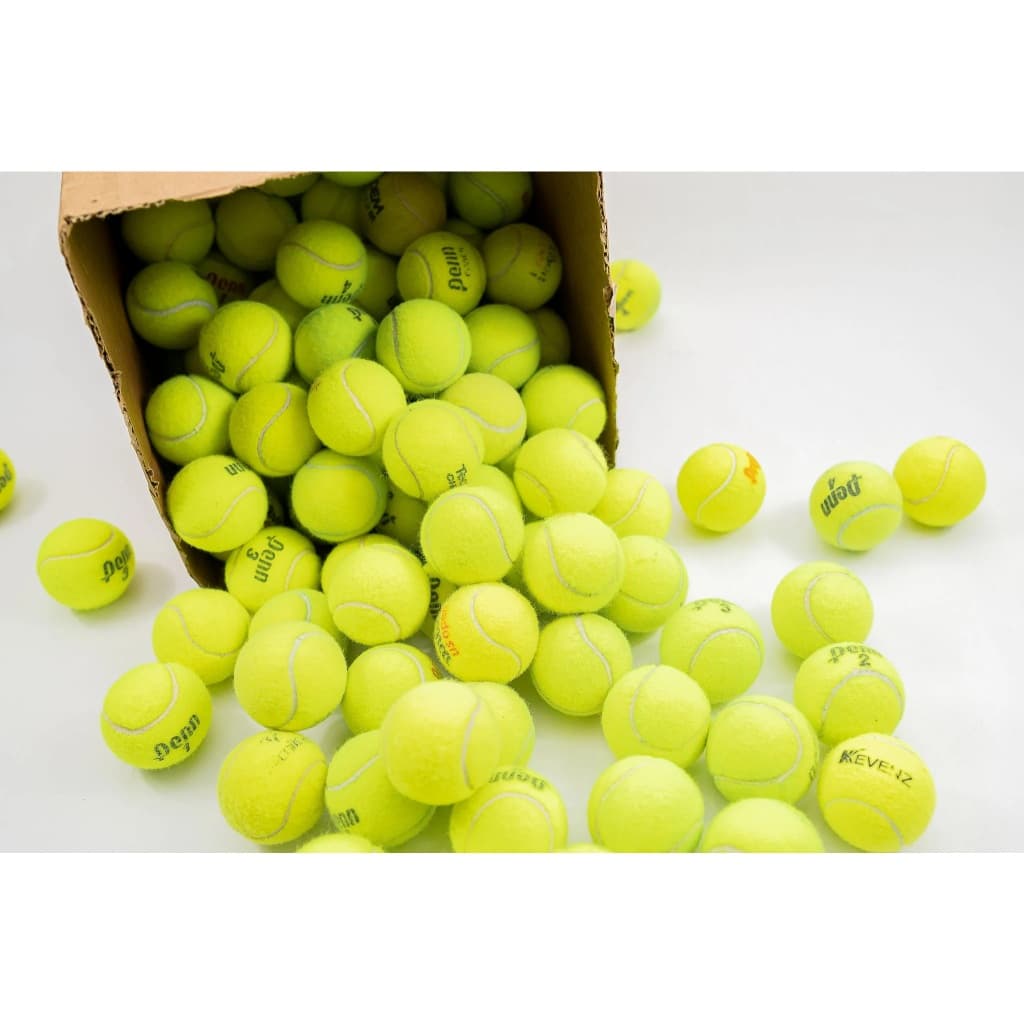 15 Bolas de Tênis Repressurizadas para Treino de Tênis - Wilson/Babolat/Dunlop/Head/Inni/Ultra