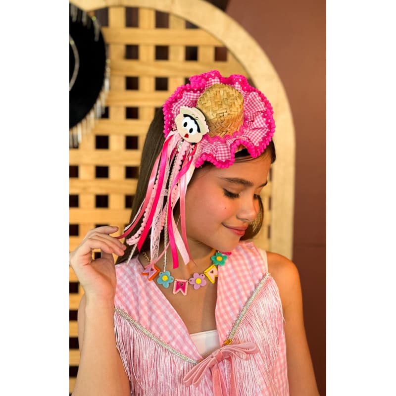Tiara Junina Infantil ou adulto Personalizada Sortido