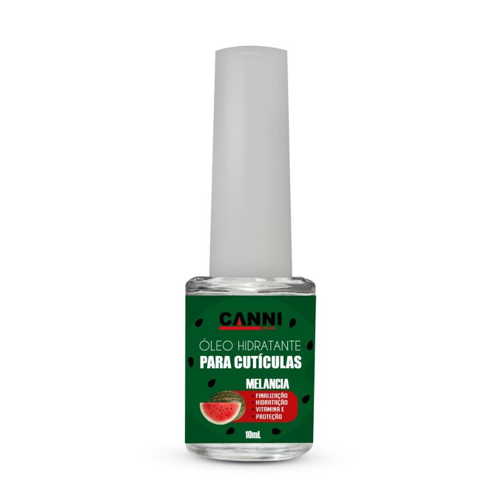 Óleo hidratante para cuticula melancia 10ml canni color