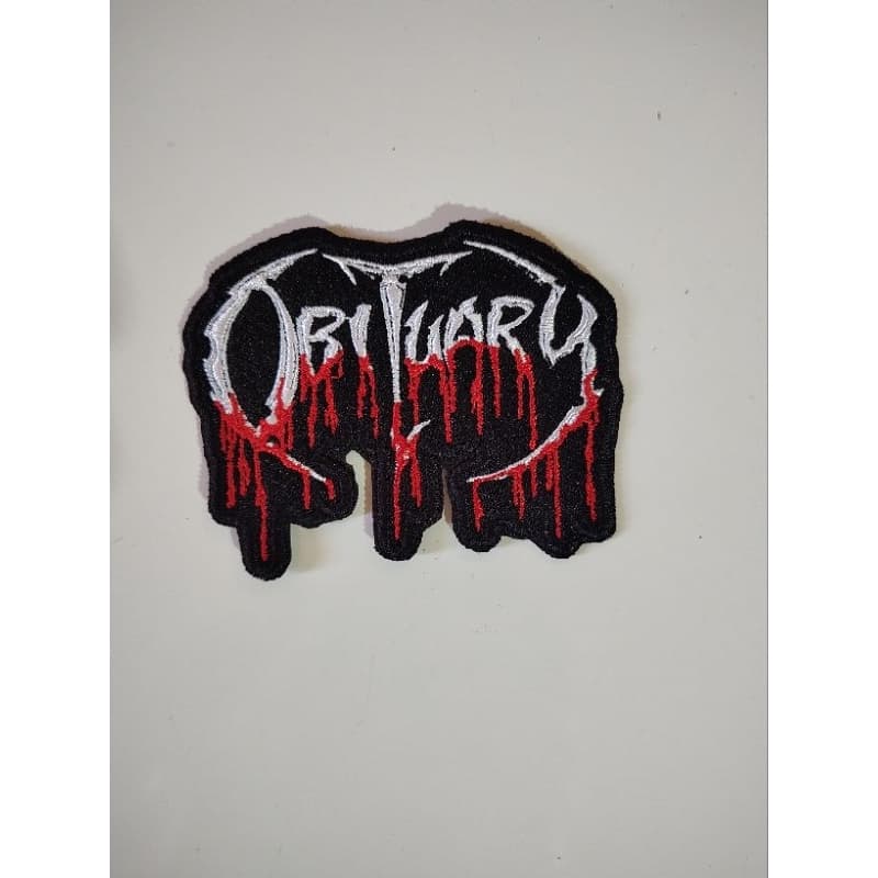 PATCH BORDADO TERMOCOLANTE-BANDA DE DEATH METAL OBITUARY
