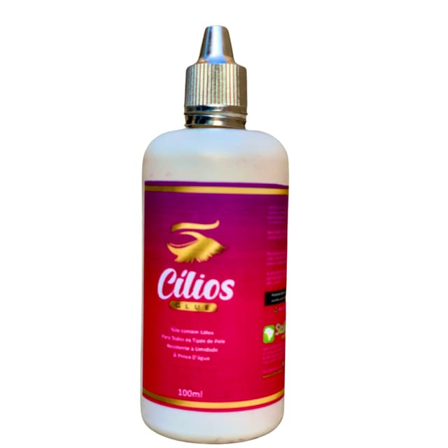 COLA CÍLIOS GLUE 100 ML  para fixação de cílios postiços A PROVA D'AGUA