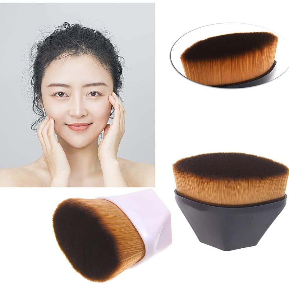 01 Profissional Pincel De Maquiagem Adequado Para Bb Cream Blush Em Pó De Base De Maquilhagem