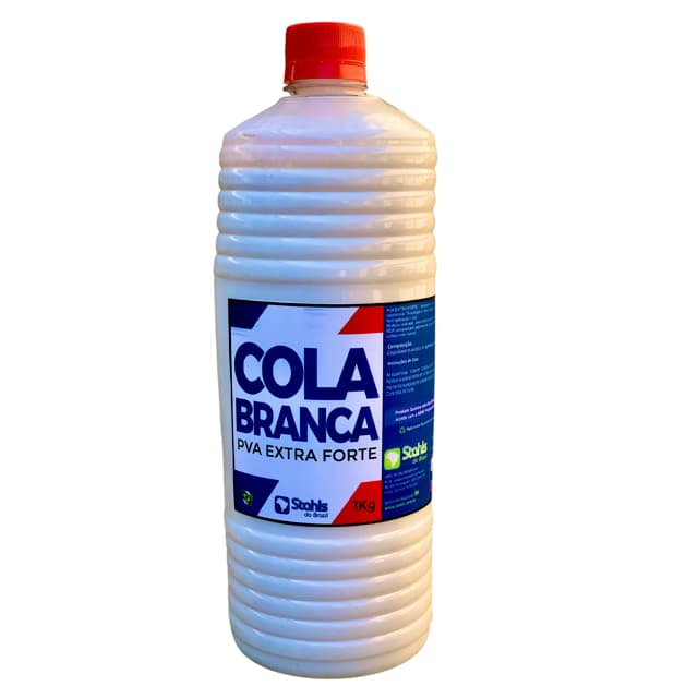 Cola Branca Líquida STAHLS® Extra Adesivo PVA 1KG