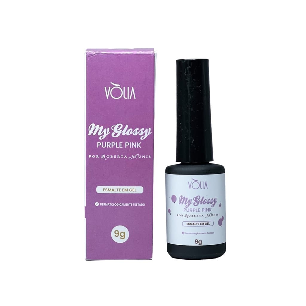 ESMALTE EM GEL MY GLOSSY PURPLE PINK - VÓLIA