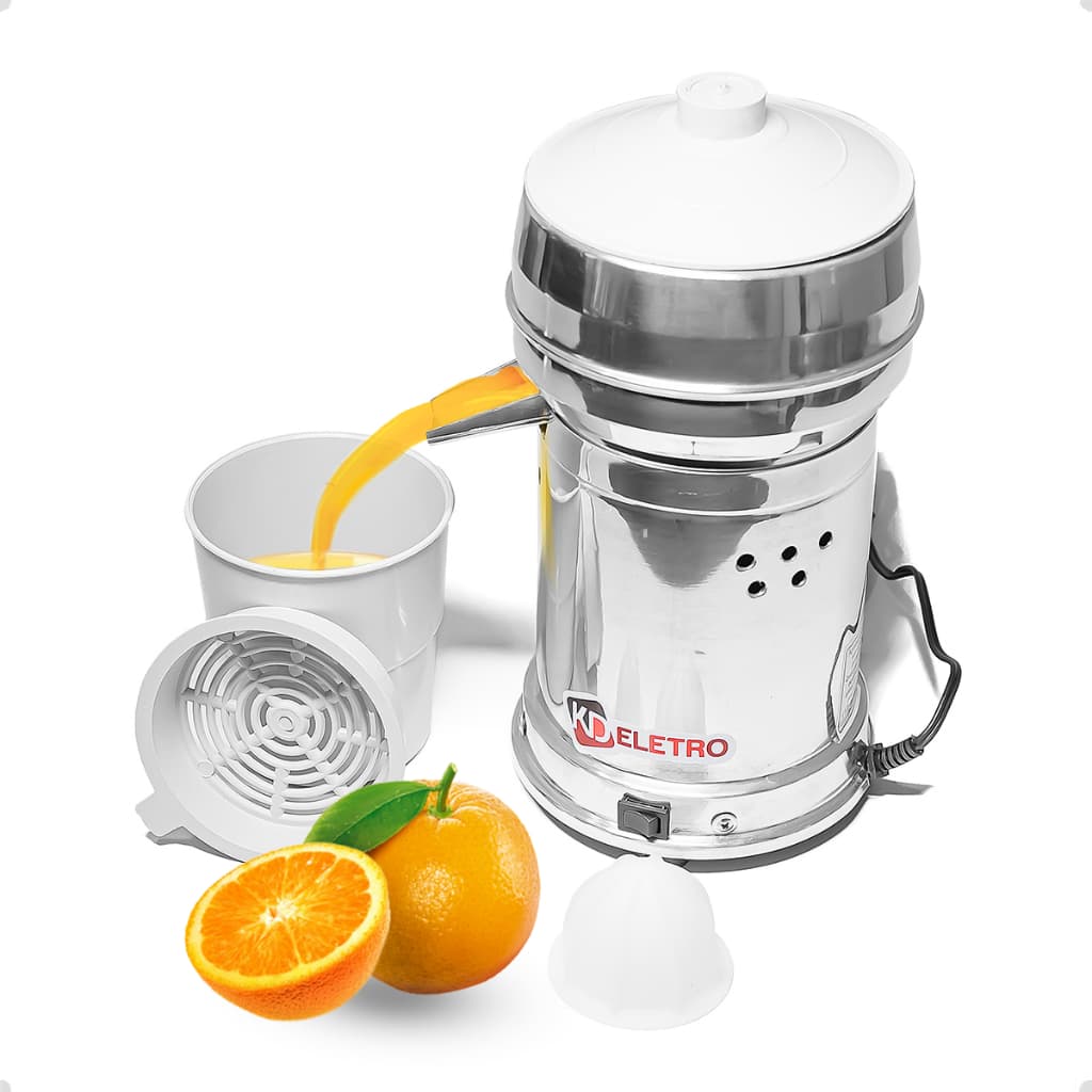 Extrator Espremedor Aluminio Médio Profissional de  Laranja Frutas Sucos Bares Restaurantes Cozinhas