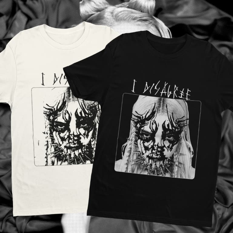 CAMISETA POPPY I DISAGREE [100% algodão]