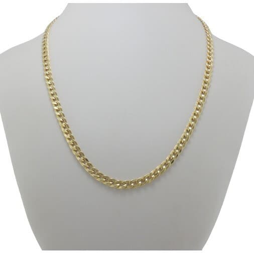 Corrente Colar Banhada Ouro 24 K - 60 Cm