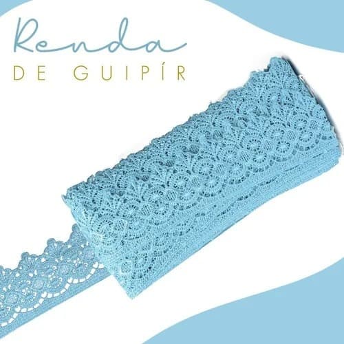 RENDA GUIPIR CHL-162 - 5.0 CM -  ROLO C/13.7 METROS