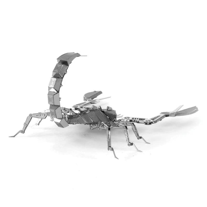 Escorpião metálico para montar quebra cabeça 3d