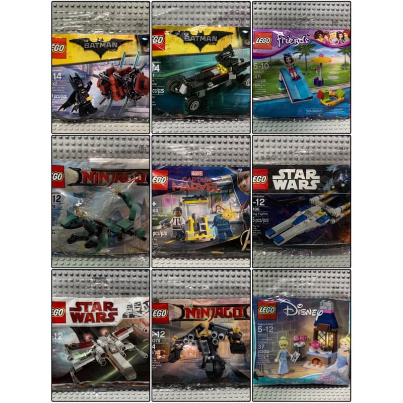 Lego Polybags vários modelos (escolha o seu) Lego original novo e lacrados