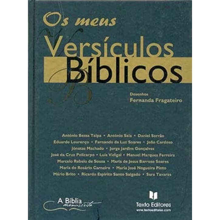 Os Meus Versículos Bíblicos Antonio Bessa Taipa (8382)