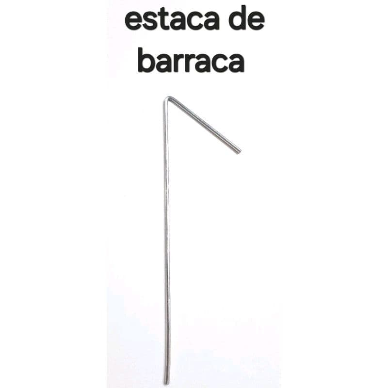 20 grampo estaca galvanizado para barraca tenda