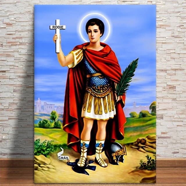 Quadro Decorativo Santo Expedito Imagem Religiosa MDF 3mm