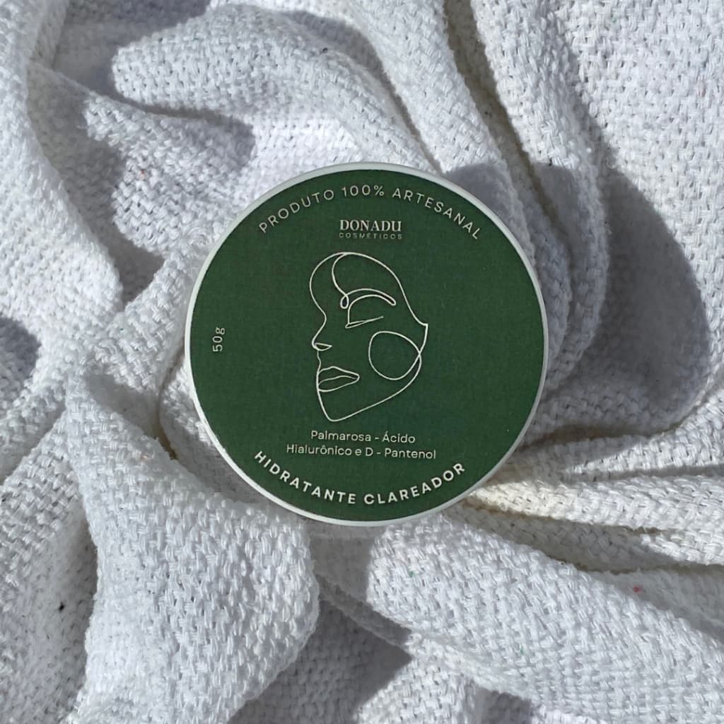 Hidratante Facial Clareador - Prevenção de Rugas / Rosa Mosqueta / Melasma / Ácido Hialurônico