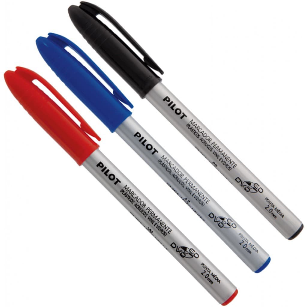Marcador Permanente CD e DVD 2.0mm - Pilot