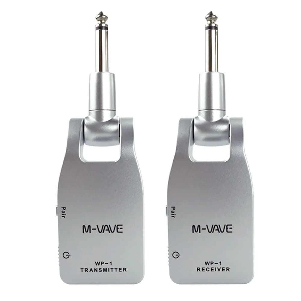 M-VAVE WP-1 2.4G Guitarra Transmissor sem fio Receptor Ferramentas Bateria embutida para Guitarra Baixo Captador Peças