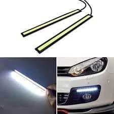 1/2/4 Barras Led Drl Farol Auxiliar 17 cm 12v Super Branca/Azul Universal