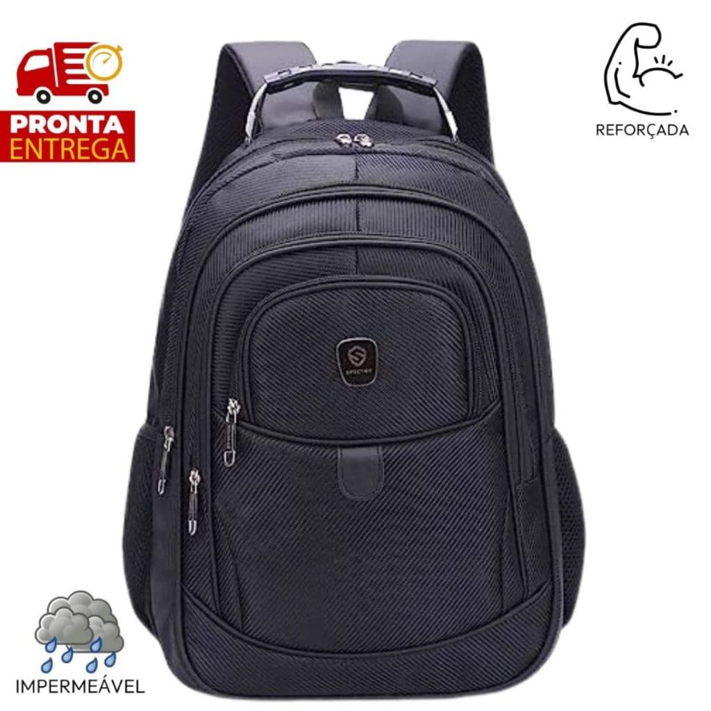 Mochila 2023 bolsa Viagem Resistente a Água Style Premium Executiva Envio imediato