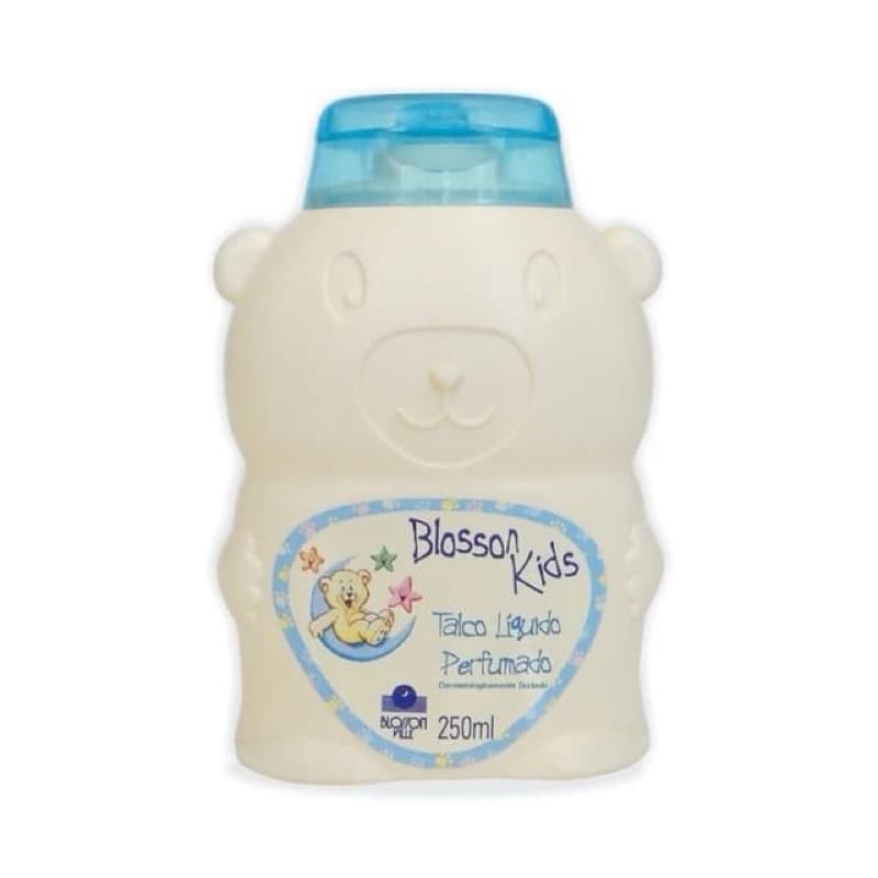 Talco Líquido Blosson Kids Perfumado 250ml Blosson Ville