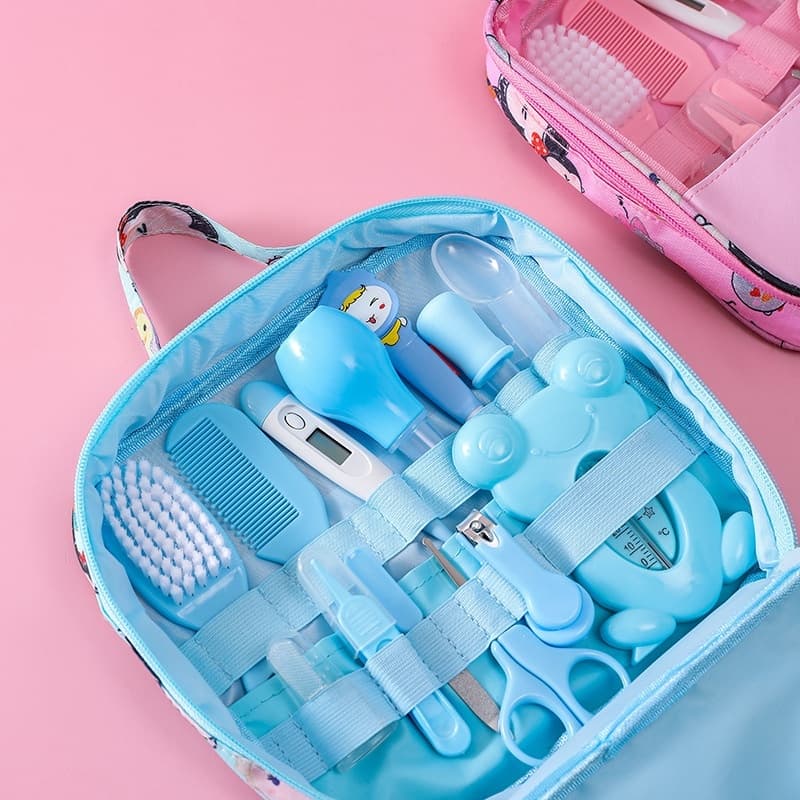 Kit 13 Higiene Cuidado Bebê Recém Nascido Essencial 13 Peças Cuidados Com O Bebê Recém Recém