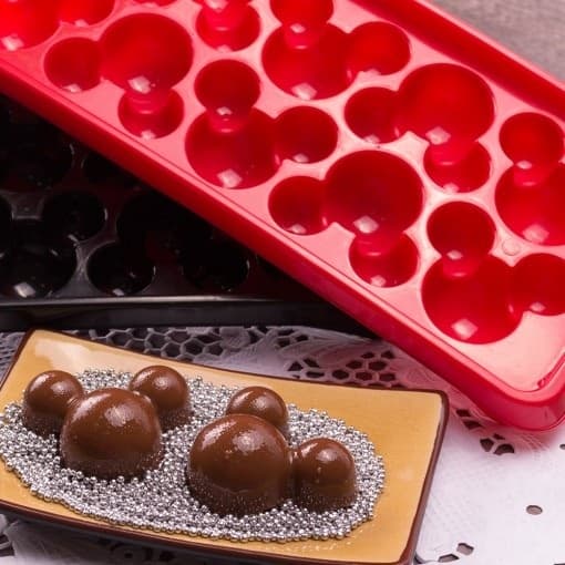 Forma Gelo Mickey Buffet Festas Infantis Chocolate Doces Plasutil
