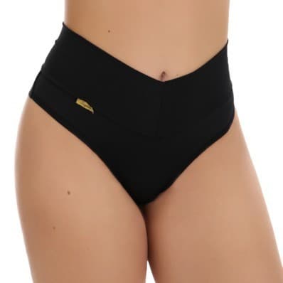 Kit 5 Calcinha Modeladora Cós alto Cotton Confortável Calcinha Cintura Alta Barata Seca Barriga