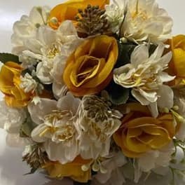 Buquê de peônia com 15 flores
