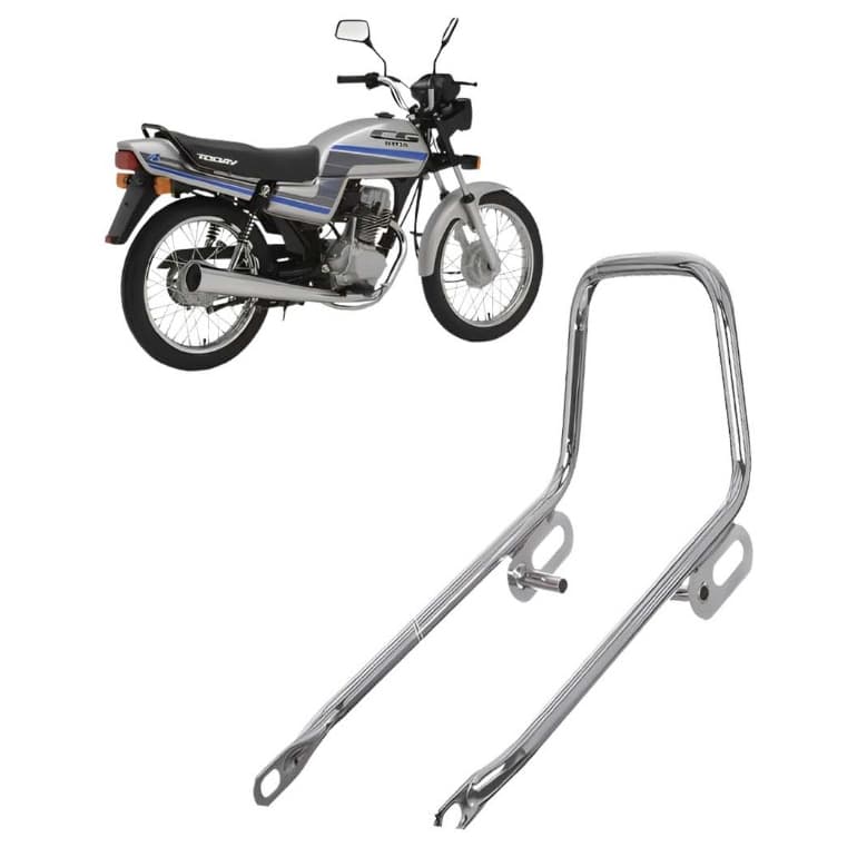 Alça Traseira Cromado CG125 1983 A 1990 Original Pro Tork