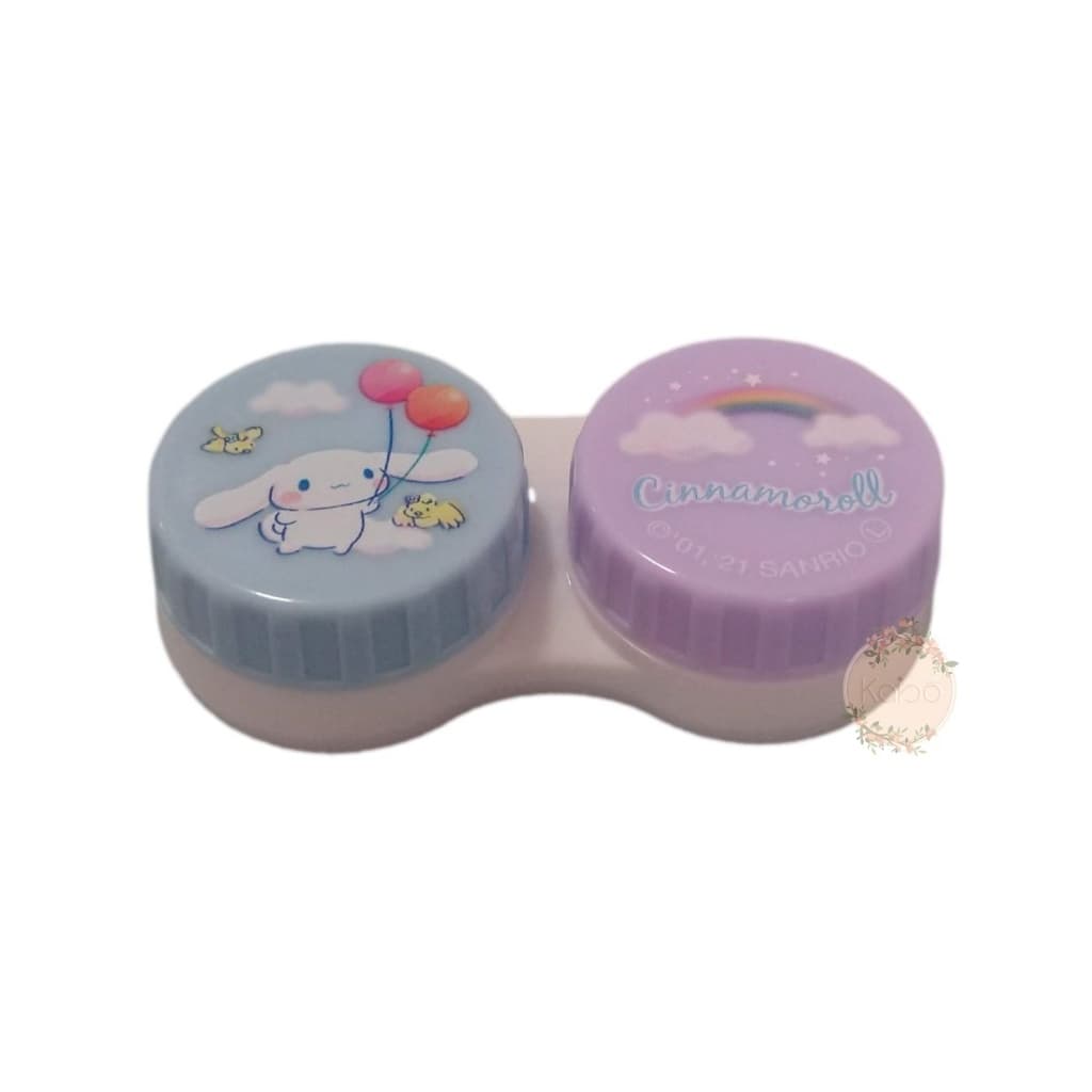 Estojo Porta Lentes de Contato Contact Lens Case Sanrio - CINNAMOROLL