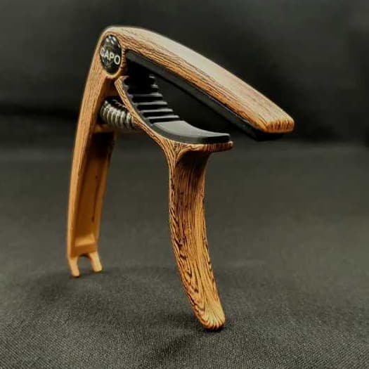 Capotraste de liga de zinco profissional para violão, guitarra, ukulele. Material resistente forte