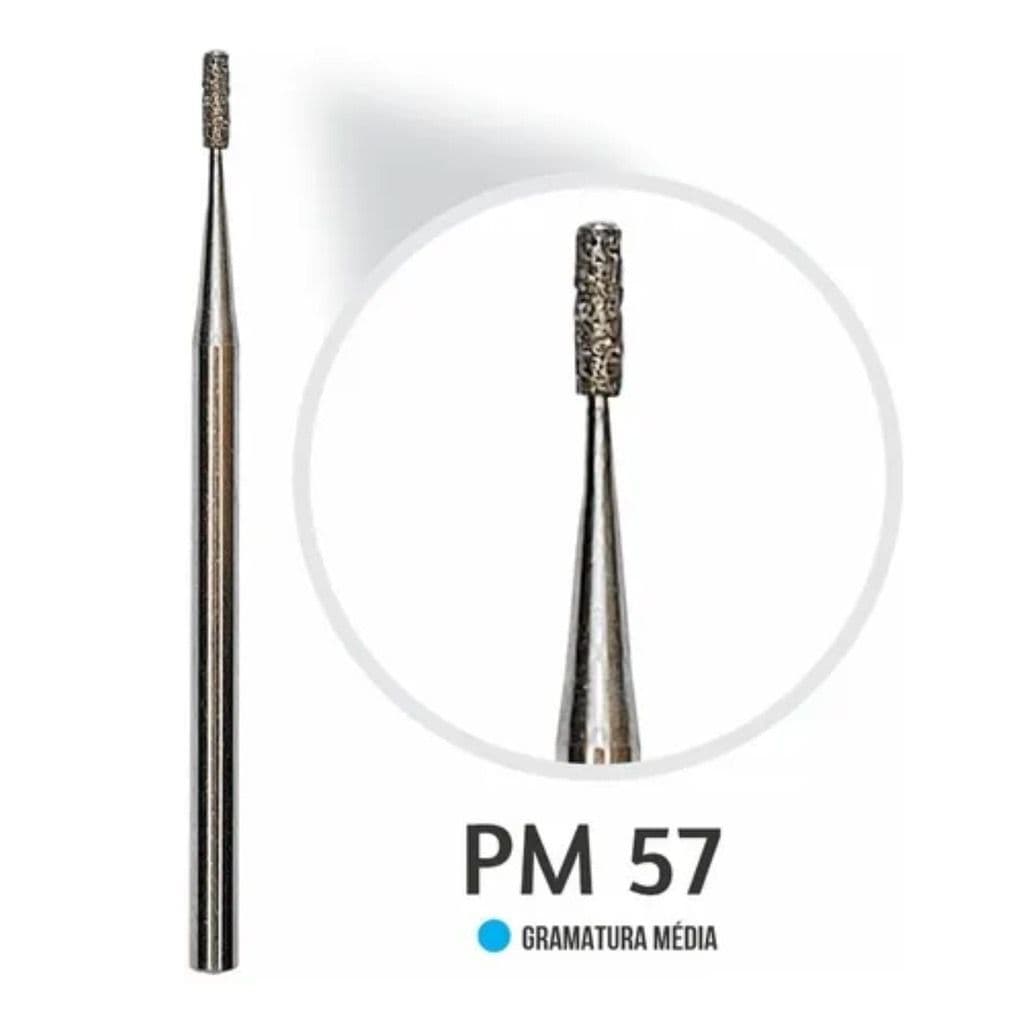Broca Diamantada Precision Cilíndrica Para Nail Designer