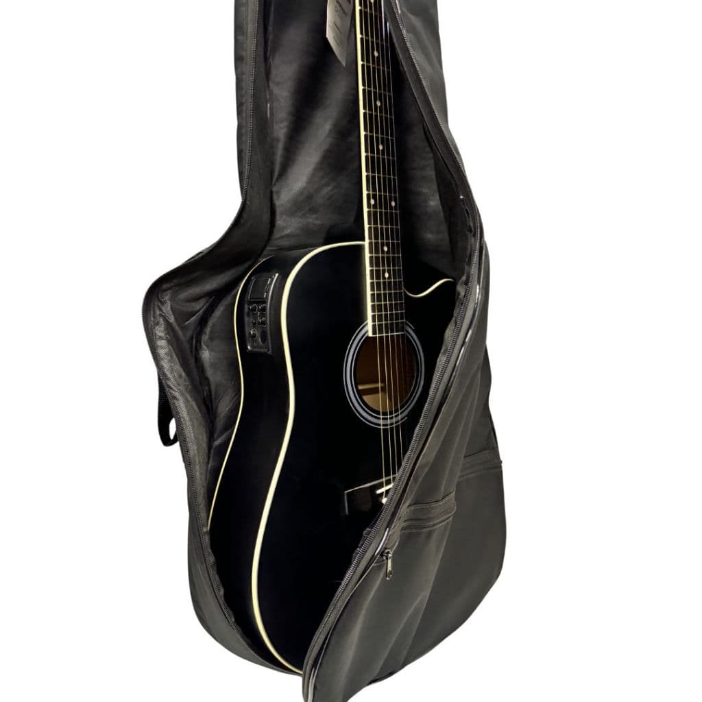 Capa Bag Luxo Almofadada - Guitarra- Violão Ou Contrabaixo