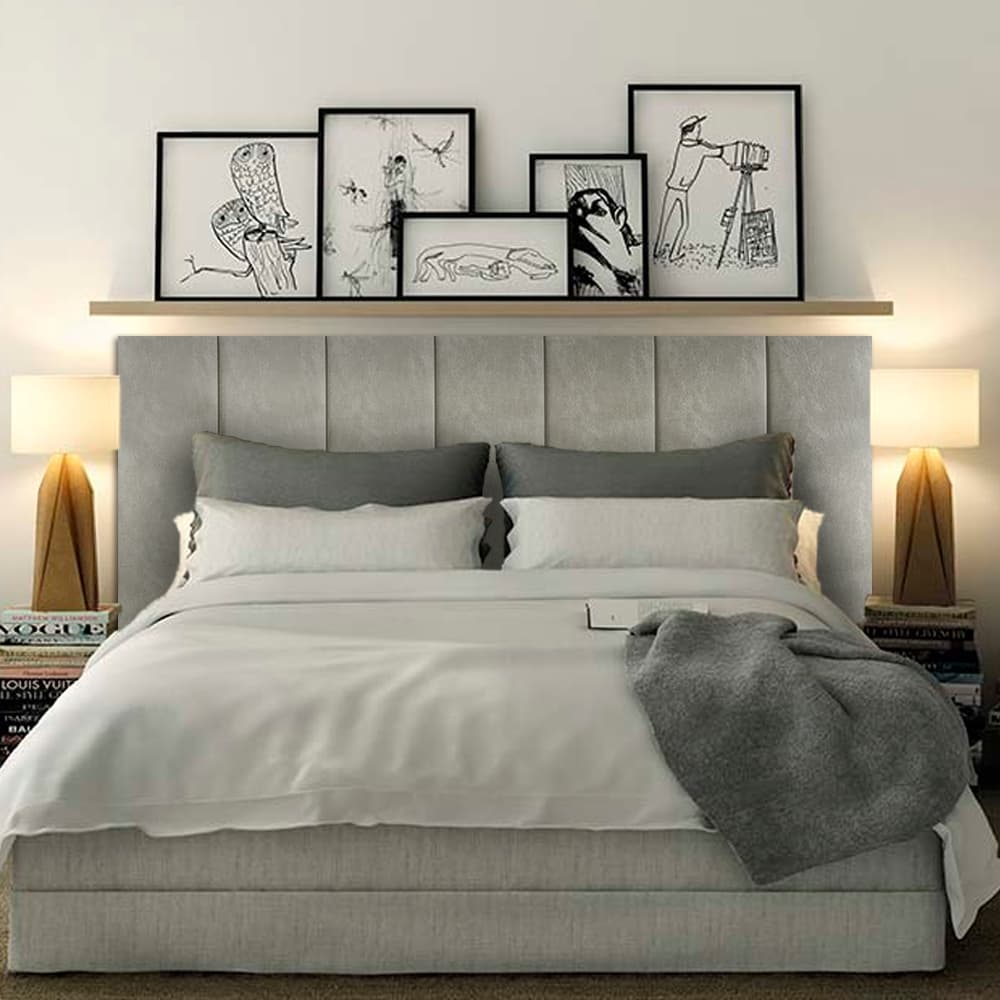 Cabeceira Modular Premium Para Cama de Solteiro King Queen Várias Cores