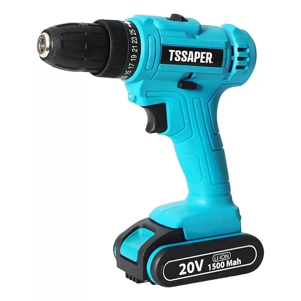Furadeira Parafusadeira 3/8 Bateria 20v Mandril 10mm Tpa20