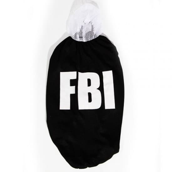 Roupa Malha F.B.I P/cães do 01 ao 10