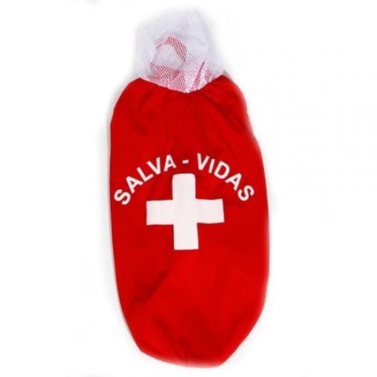Roupa Malha Salva Vidas P/cães do 01 ao 10