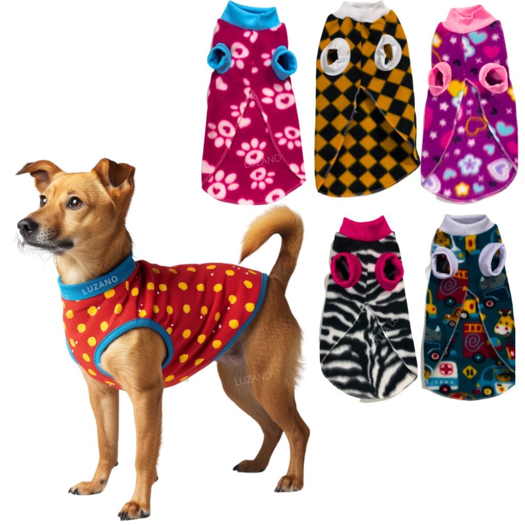 Roupa Malha Soft P/cães De Frio aveludada do 01 ao 16