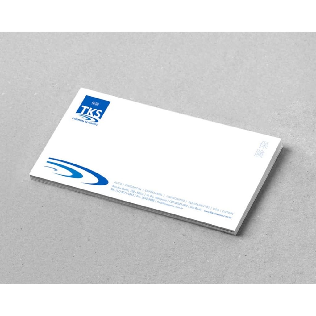 Envelope Oficio personalizado somente frente